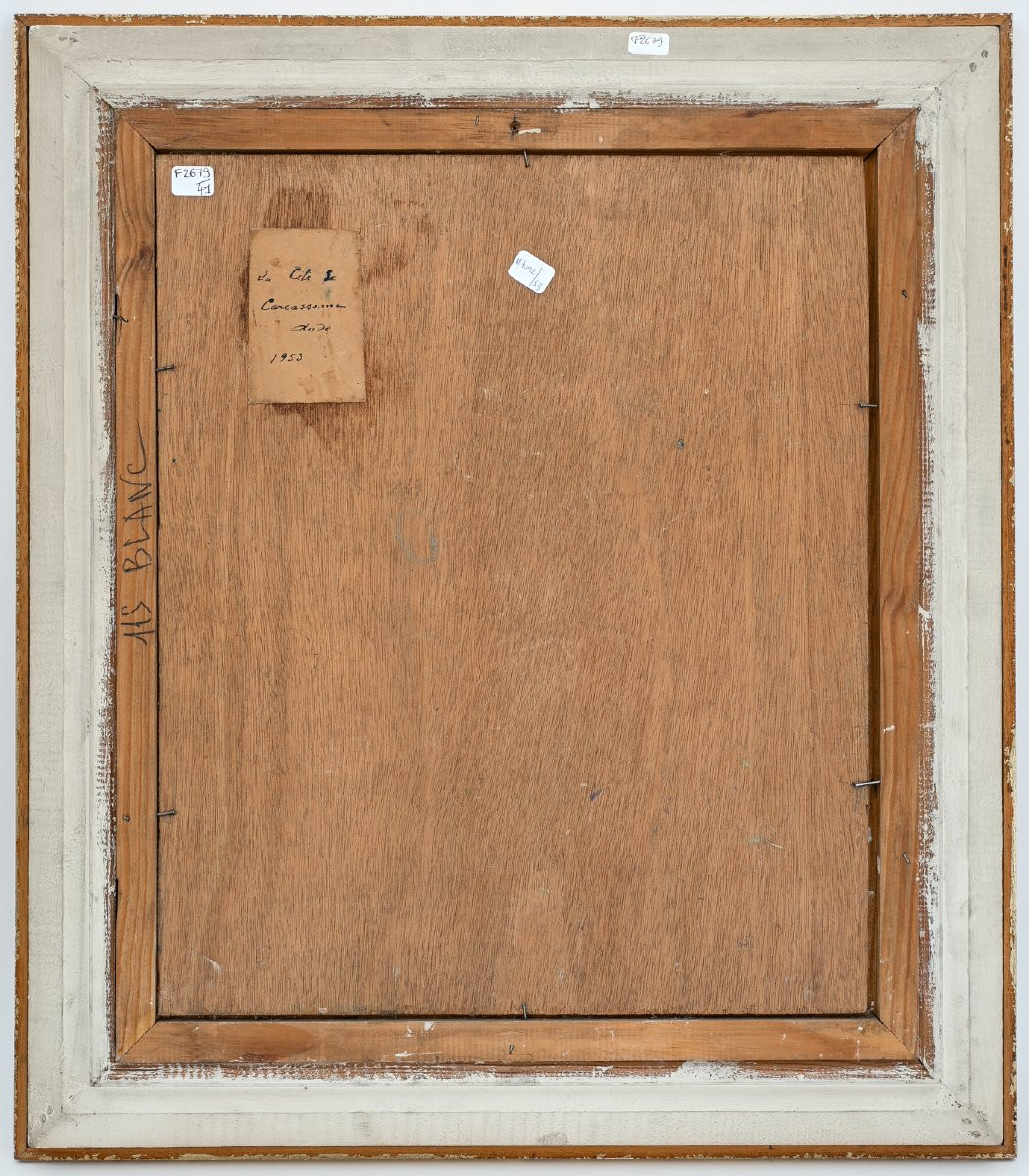 Albert Regagnon (1874-1961) - The City Of Carcassonne-photo-2