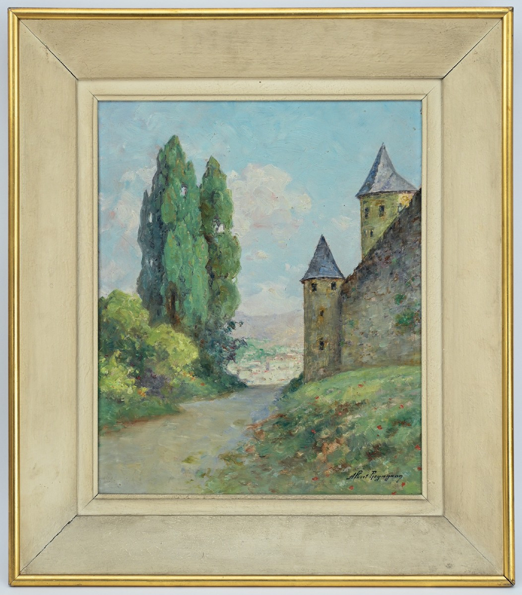 Albert Regagnon (1874-1961) - The City Of Carcassonne