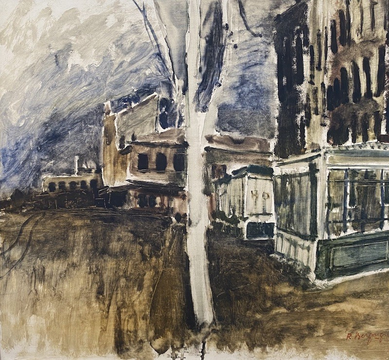 Bergougnan - Oil On Panel-photo-2