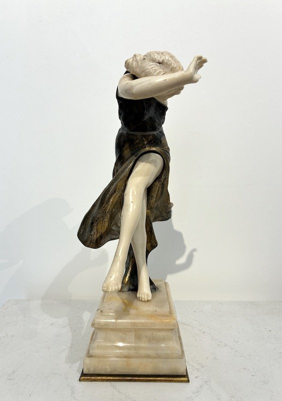 Chryséléphantine  - "La danseuse"-photo-2