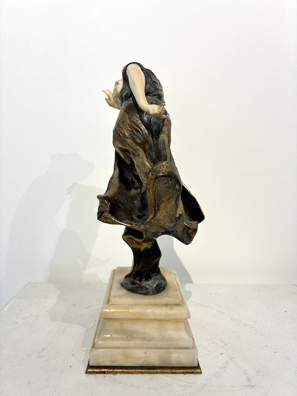 Chryséléphantine  - "La danseuse"-photo-1