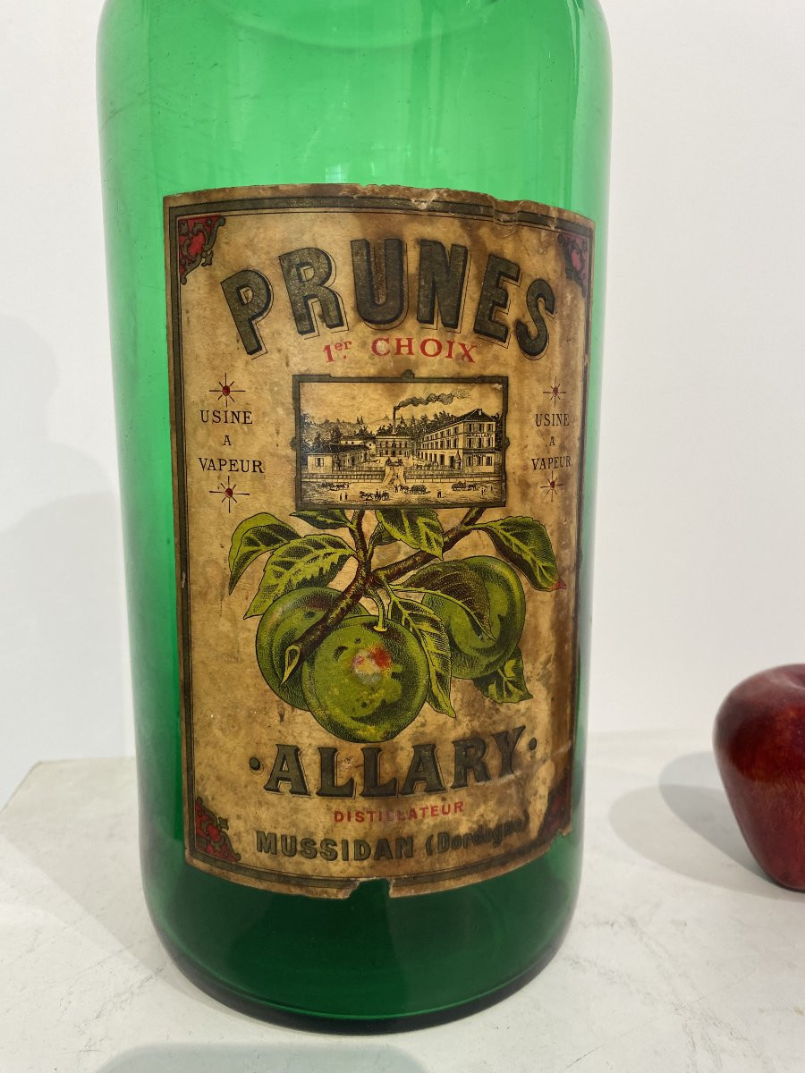 Pot à prunes - étiquette « Prunes Allary – Mussidan (Dordogne)-photo-2