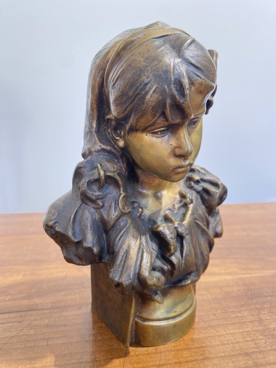 Antonio TEIXEIRA LOPES (1866-1942)  - Sculpture bronze-photo-2