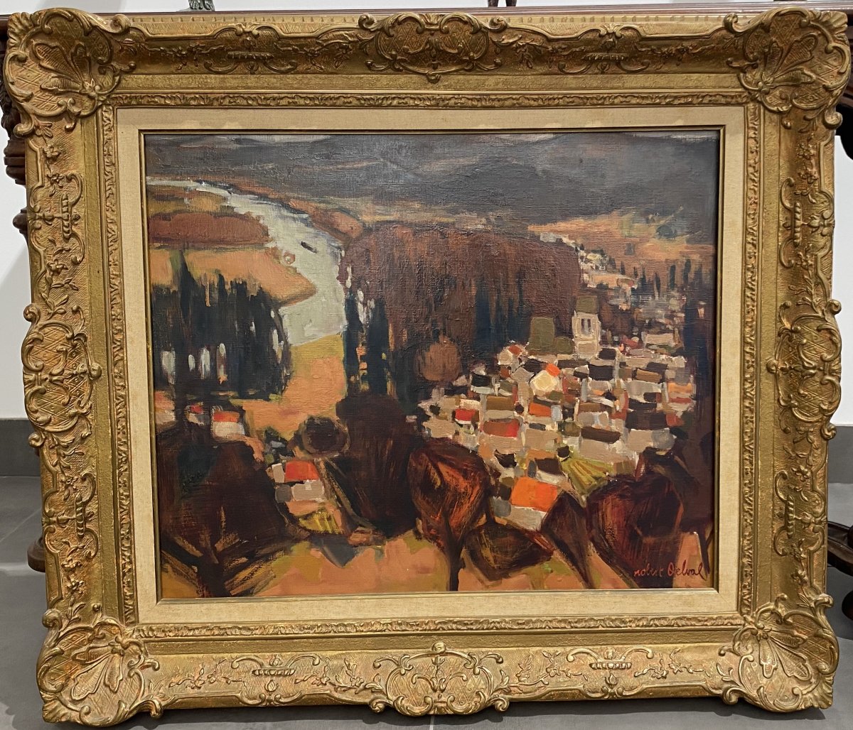 Robert Delval (1934-2015)  - La Vallée de l'Oise – Vauréal (Val-d'Oise)