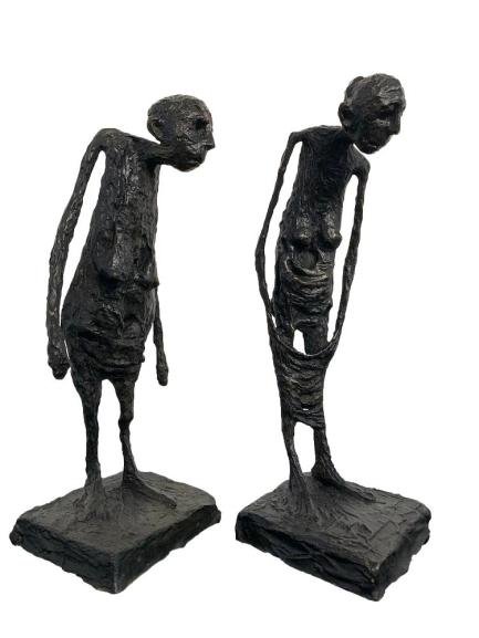 Marc PETIT (1961) Personnages en bronze-photo-5