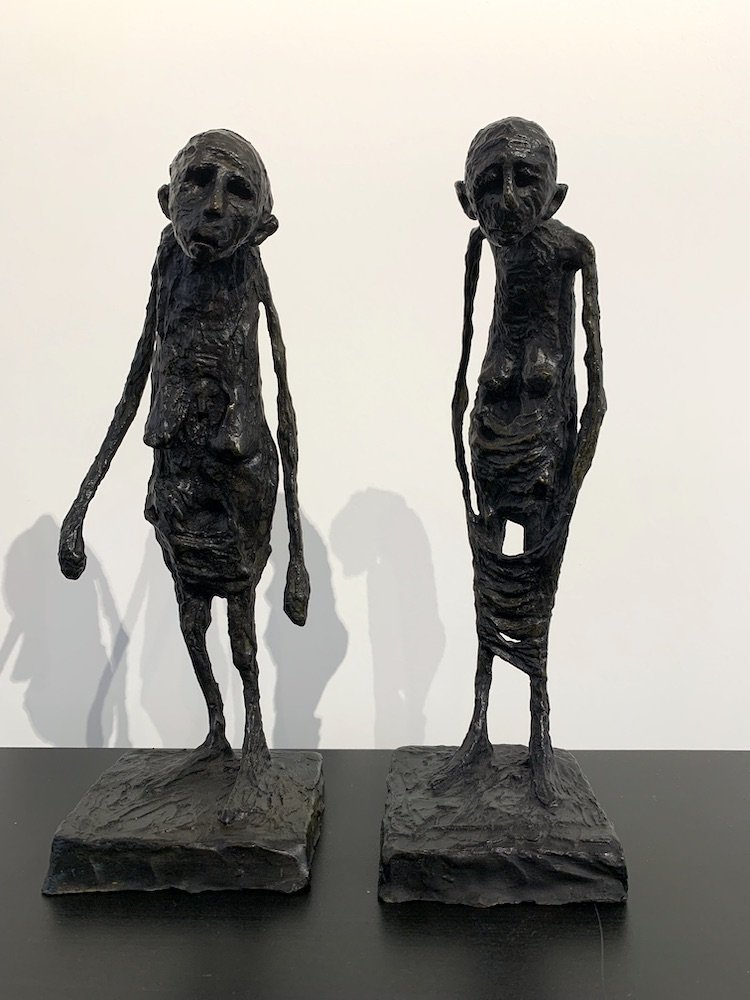 Marc PETIT (1961) Personnages en bronze