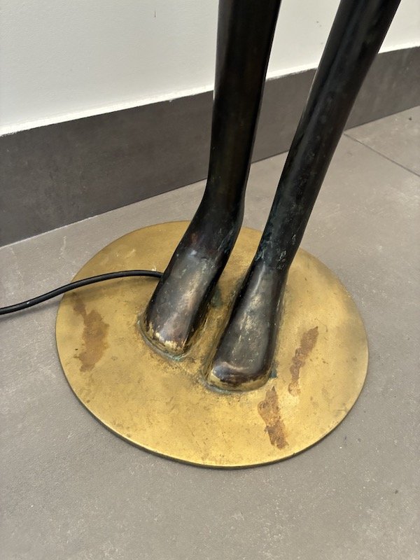 Bronze Floor Lamp – Karl Hagenauer-photo-2