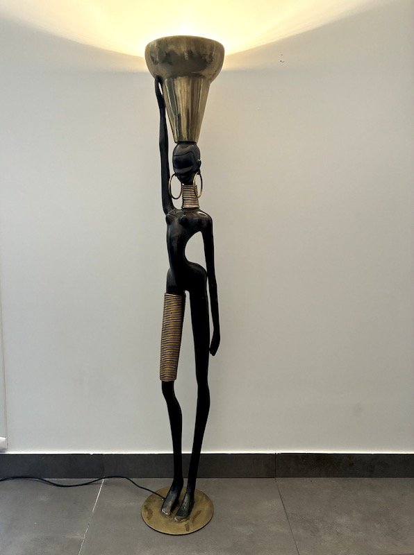 Bronze Floor Lamp – Karl Hagenauer-photo-5