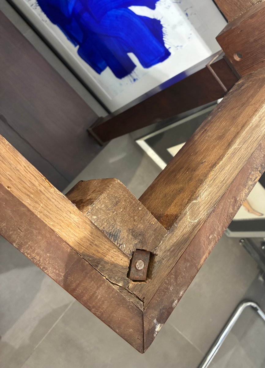 "return From Egypt" Console Table In Mahogany Veneer-photo-6