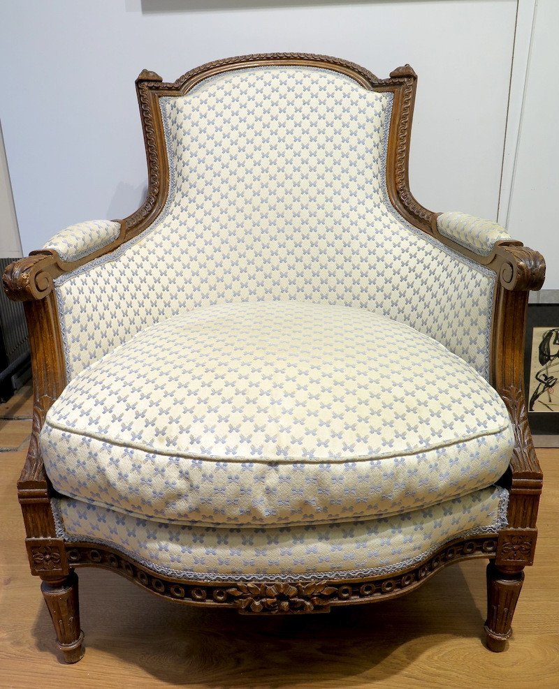 Pair Of Louis XVI-style Children's Armchairs -photo-2
