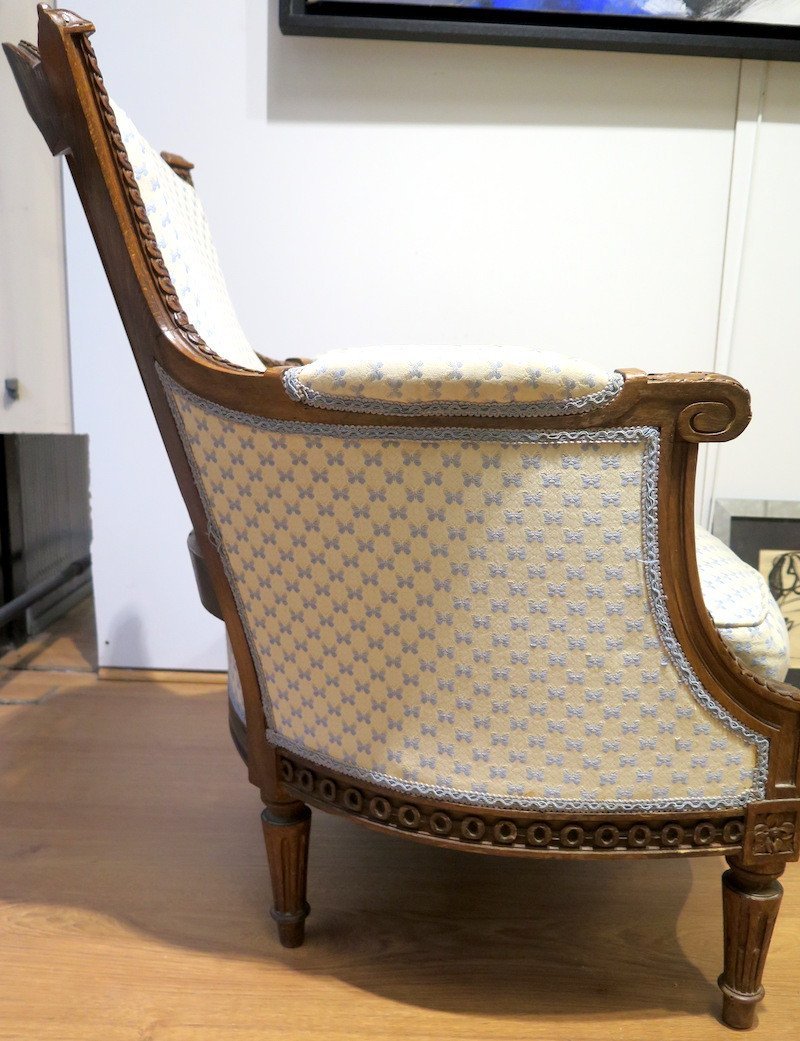 Pair Of Louis XVI-style Children's Armchairs -photo-2