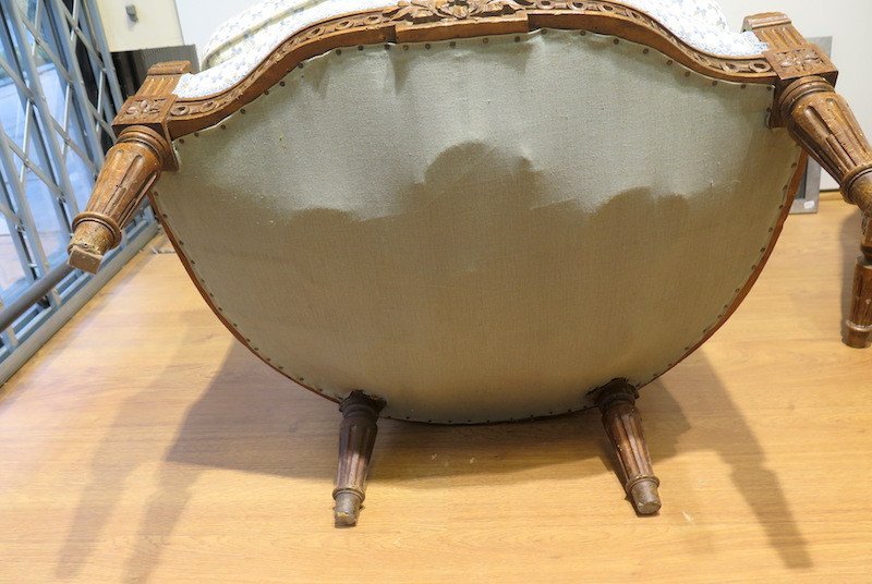 Pair Of Louis XVI-style Children's Armchairs -photo-5