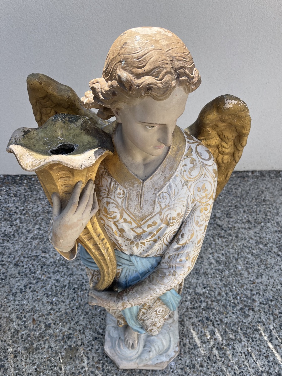 Pair Of 19th-century Religious Statues -photo-6