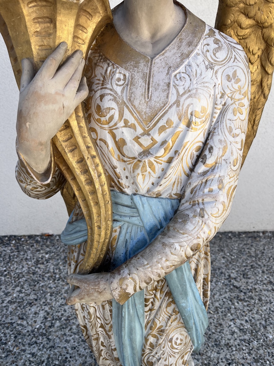Pair Of 19th-century Religious Statues -photo-7