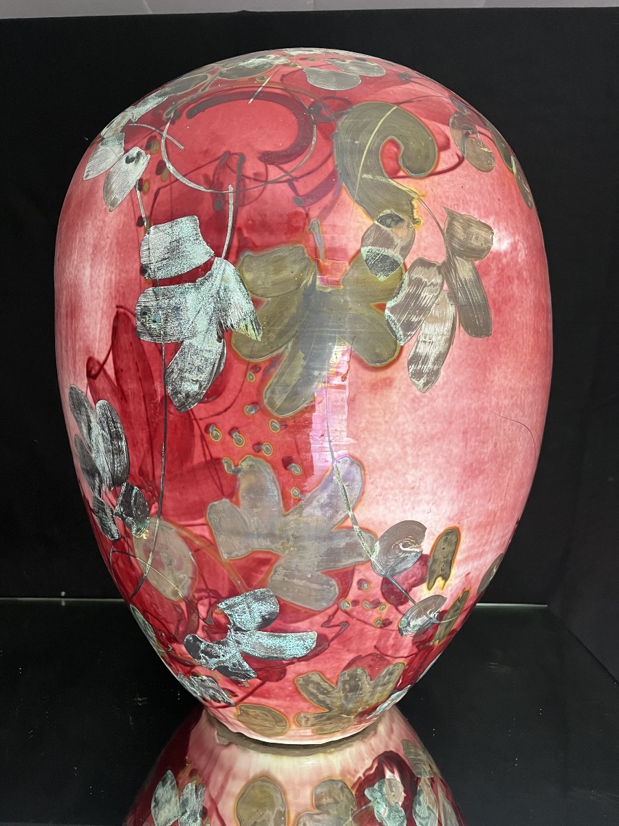Very Large Vase By Alain Dejardin-photo-2