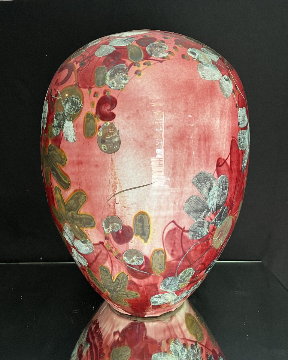 Very Large Vase By Alain Dejardin