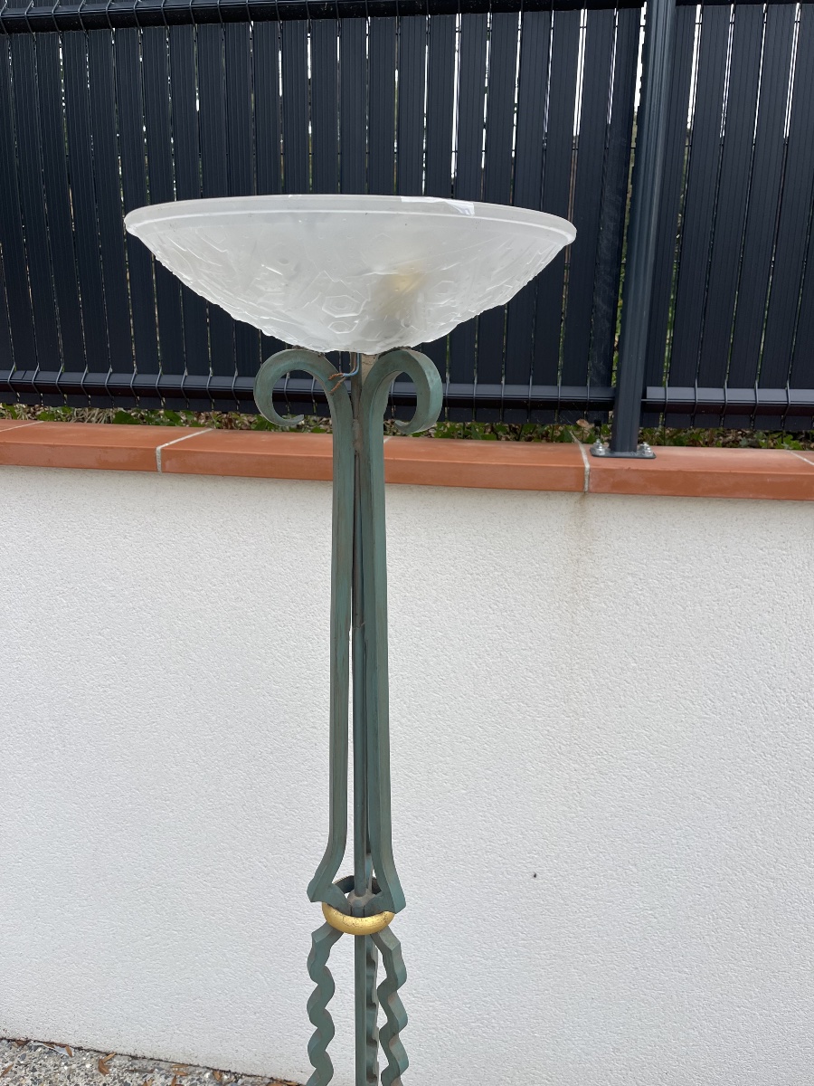 Wrought-iron Floor Lamp -photo-3