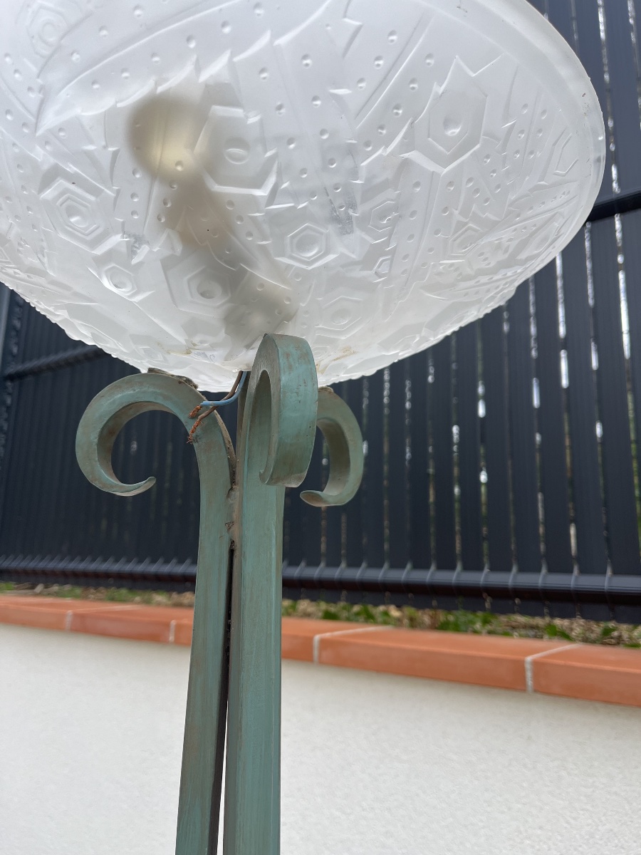 Wrought-iron Floor Lamp -photo-2