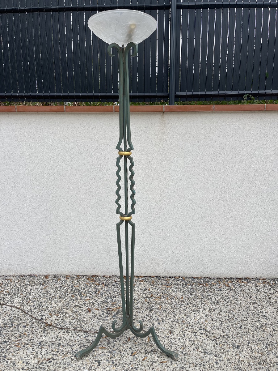 Wrought-iron Floor Lamp 