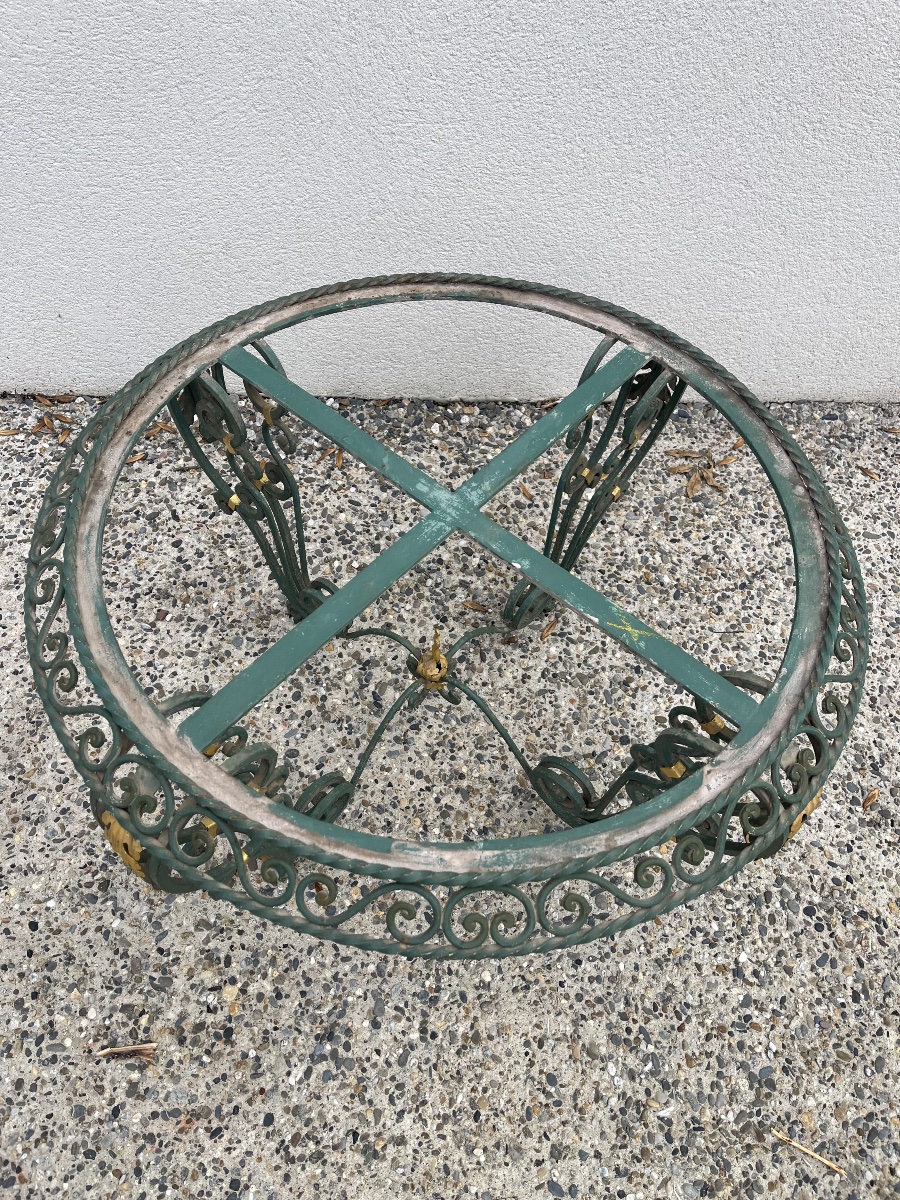Wrought-iron Coffee Table -photo-4