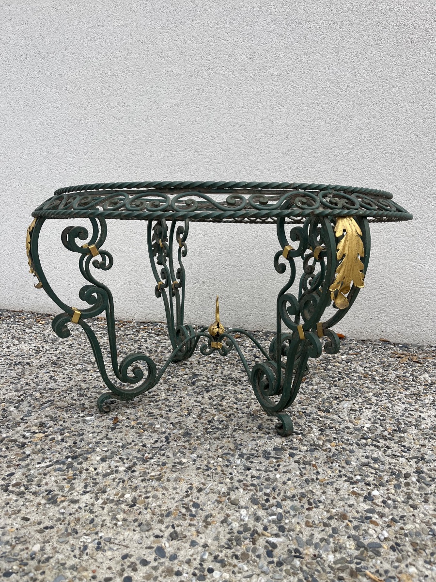 Wrought-iron Coffee Table -photo-1