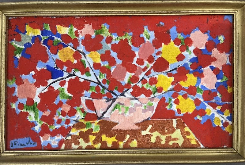 Jacques Fauché (1927-2013) - Le bouquet de fleurs