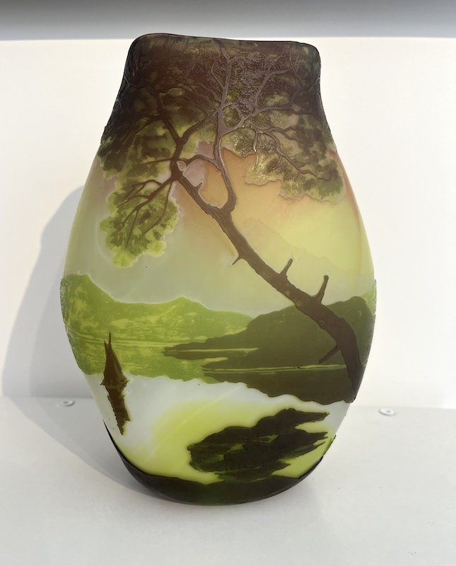 Vase LEGRAS - Paysage vosgien -photo-3