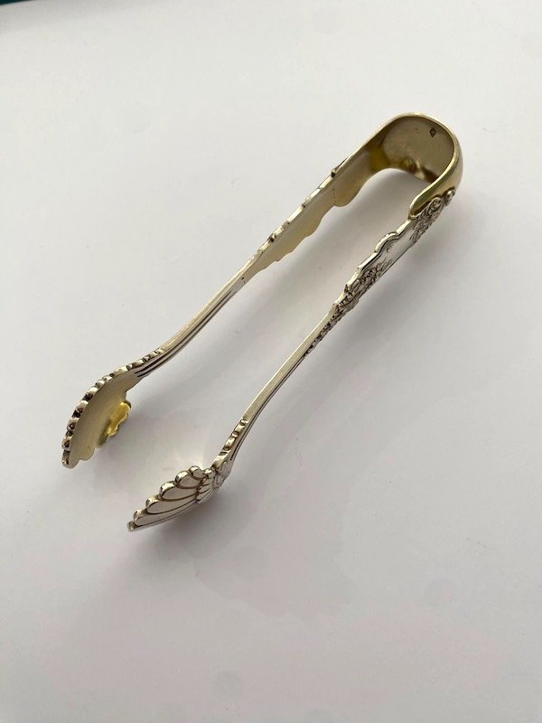 Antique Silver Ice Tongs – Minerva Hallmark