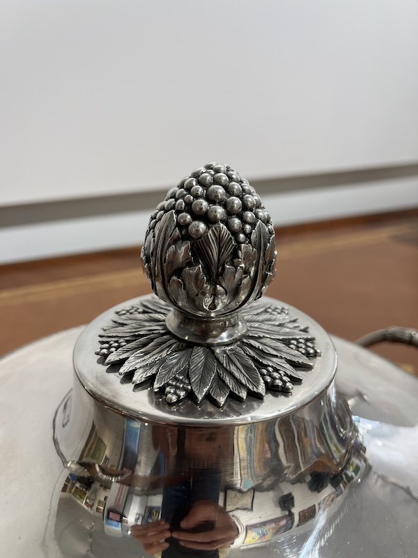 Solid Silver Soup Tureen-photo-2