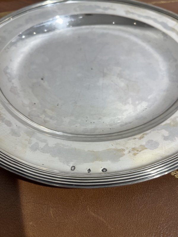 A Very Beautiful Solid Silver Dish -photo-2