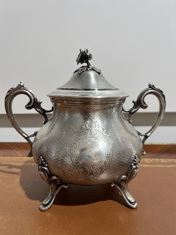 Solid Silver Sugar Bowl