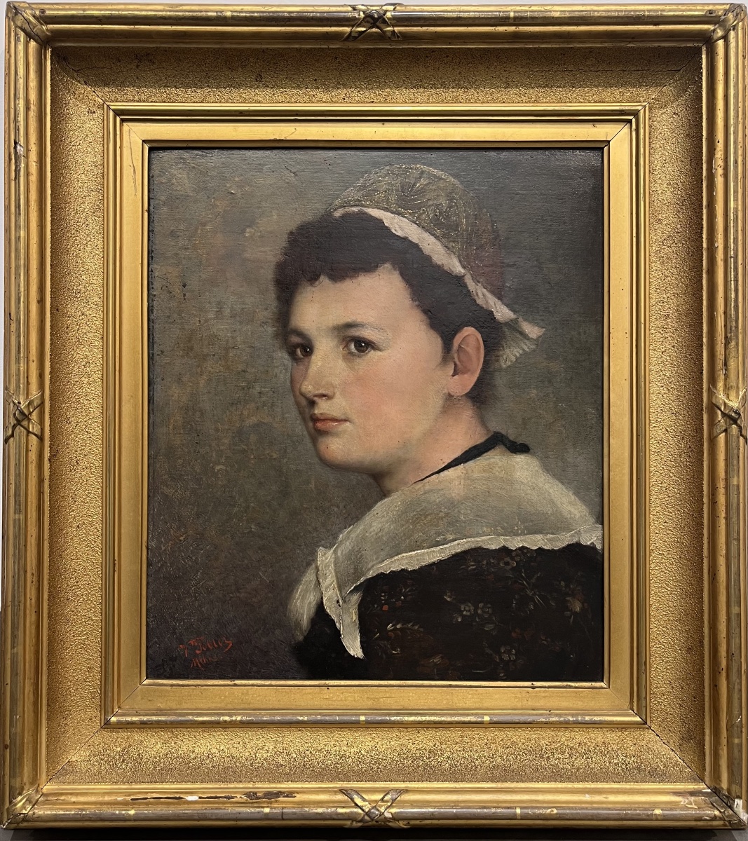 Portrait fin XIX éme siècle 
