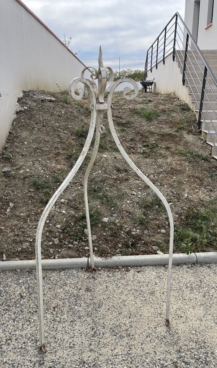 Arche de puit en fer forgé -photo-4
