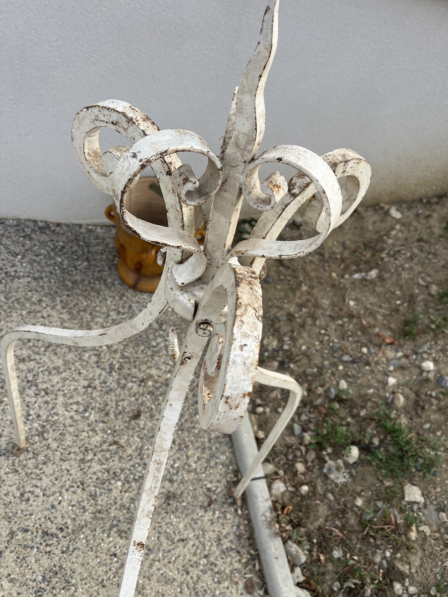 Arche de puit en fer forgé -photo-2