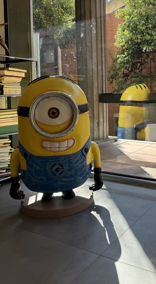 Life-size Minion Sculpture - Resin 