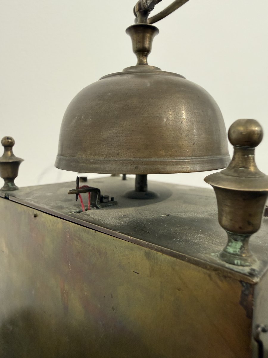 Pendule capucine de voyage d’époque XVIIIᵉ siècle  -photo-2