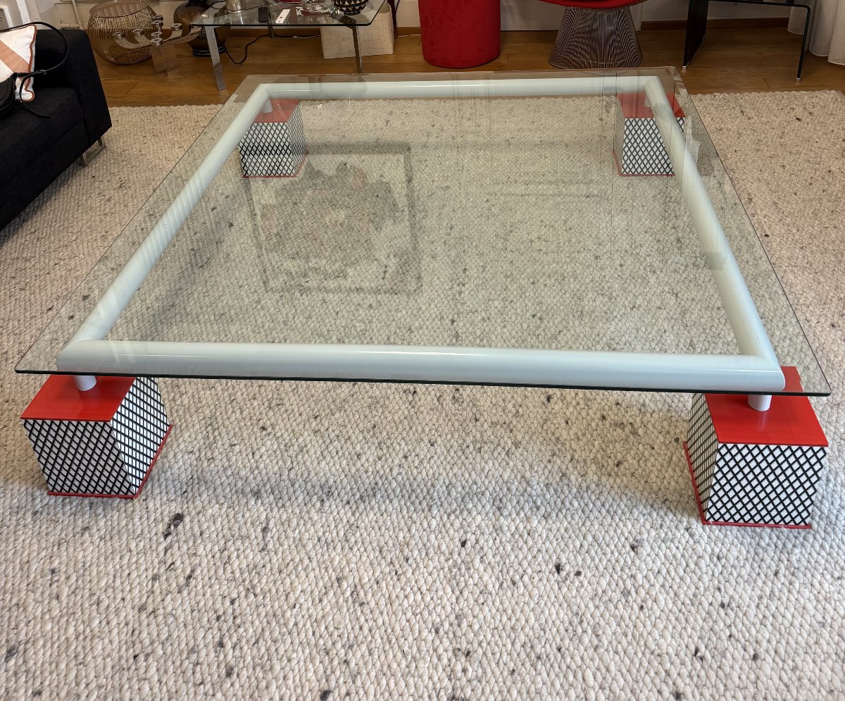 Ettore Sottsass Designer Coffee Table – Mandarin Model -photo-1
