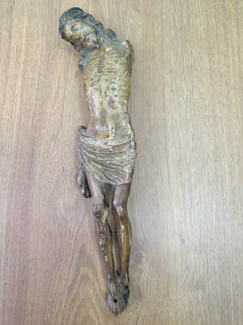 Christ En Bois XVIIè Siècle