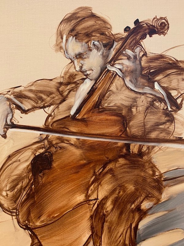 Weisbuch Claude "the Concentration Of The Cellist"-photo-3