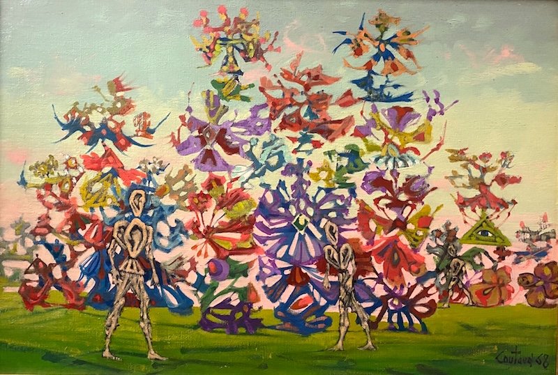Lucien Coutaud (1904-1977) - Huile Sur Toile -photo-2