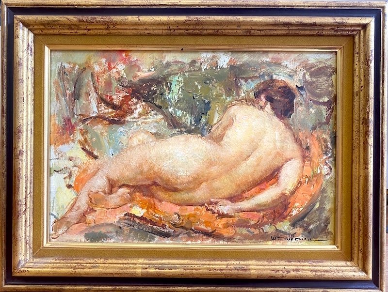 Maryse Ducaire (1911-1992) Reclining Woman