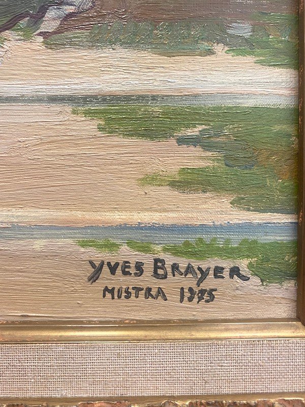 Yves Brayer (1907 - 1990) - Oil On Canvas-photo-3