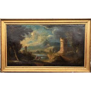 Grand tableau XVIIIème 