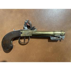 Pistolet de marine à baïonnette XVIII eme siècle 