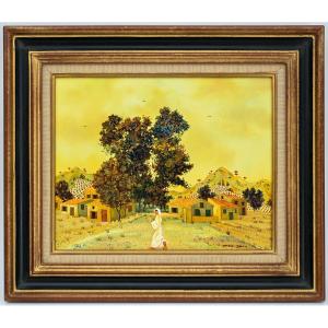 Max SAVY (1918-2010) - Huile sur toile