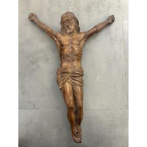 Wooden Christ - XVIIIᵉ Century.