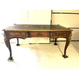 Louis XV-style Flat-topped Desk From The 1880s–1900s