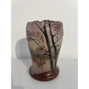 Legras Vase – Autumn Landscape