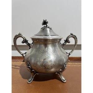 Solid Silver Sugar Bowl
