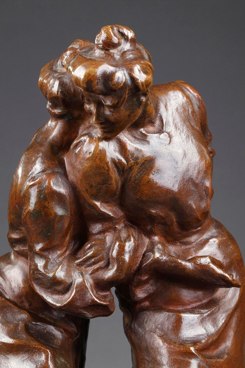Les Moqueuses - Victor PROUVE (1858-1943)-photo-2
